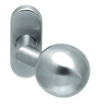 madlo Rondo 67170 pevné na kovovej rozete M15 - inox (nerez)