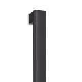 dverné madlo Design alu 989 čierne - 800/760 mm